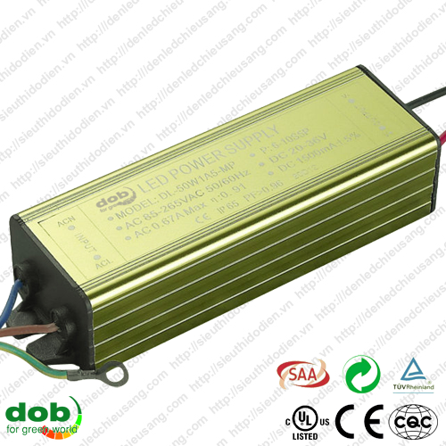 Bộ đổi nguồn DOB cho đèn pha LED 50W DL50W1A5MP